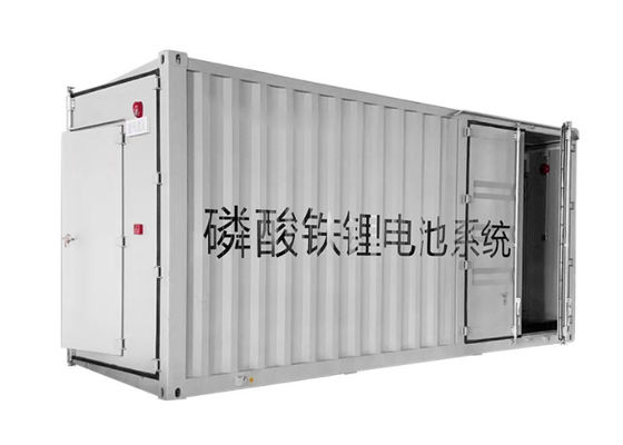 বক্স ট্রান্সফরমার পাওয়ার 2500Ah এর জন্য মোবাইল মাইক্রোগ্রিড কন্টেইনার এনার্জি স্টোরেজ সিস্টেম